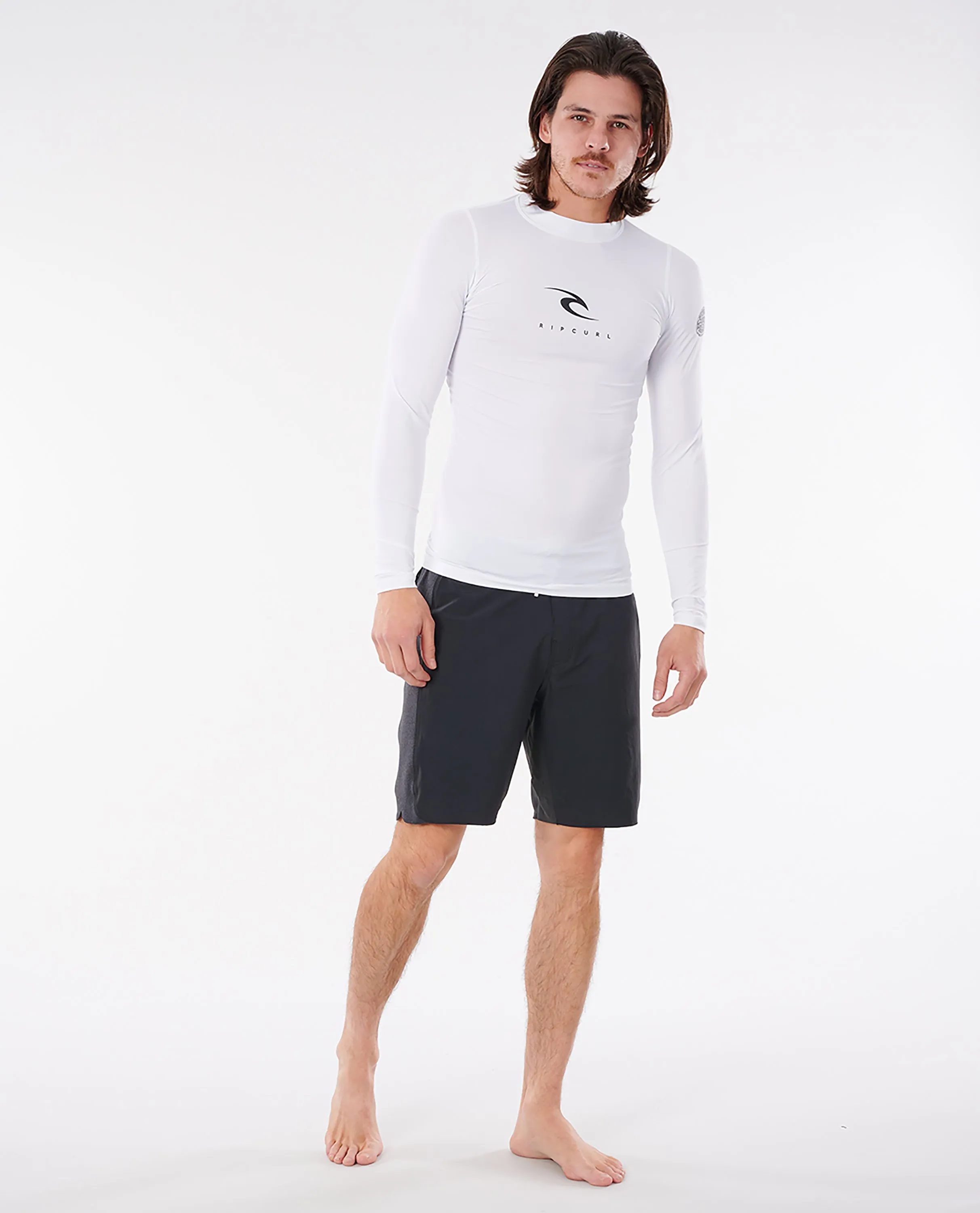 Rip Curl Mens Corps Long Sleeve Rash Vest