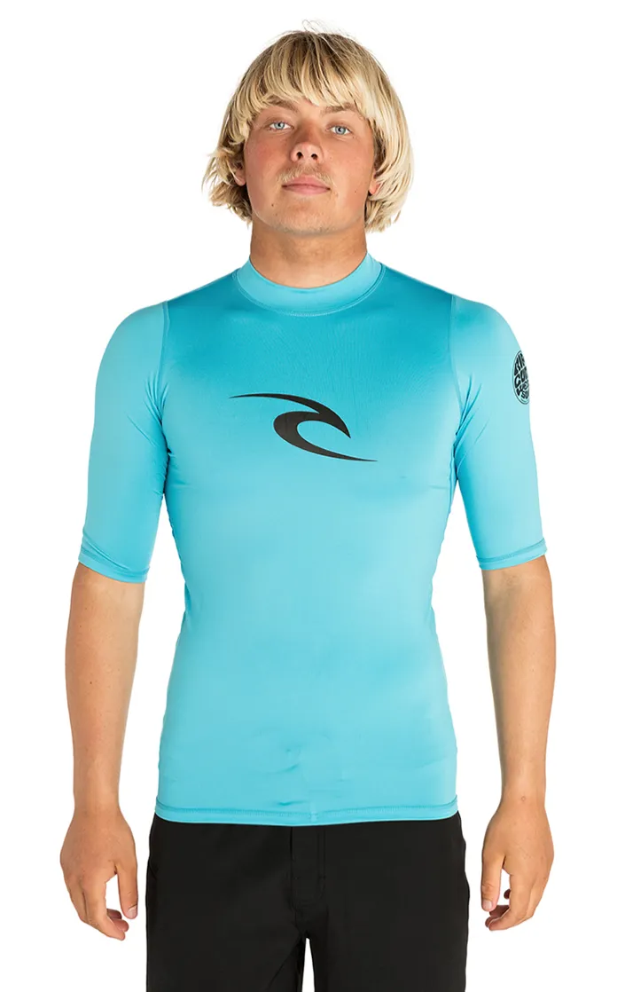 Ripcurl Corps Short Sleeve Uv Tee - Blue