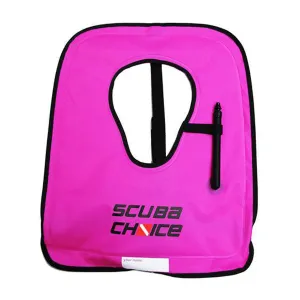 Scuba Choice Diving Snorkeling Adult Purple Snorkel Vest w/ Name Box, Size XL