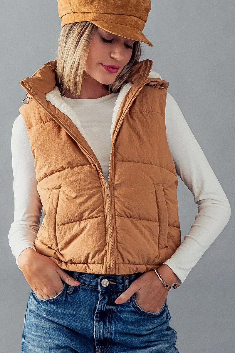 Sherpa Fleece Vest Style 1537