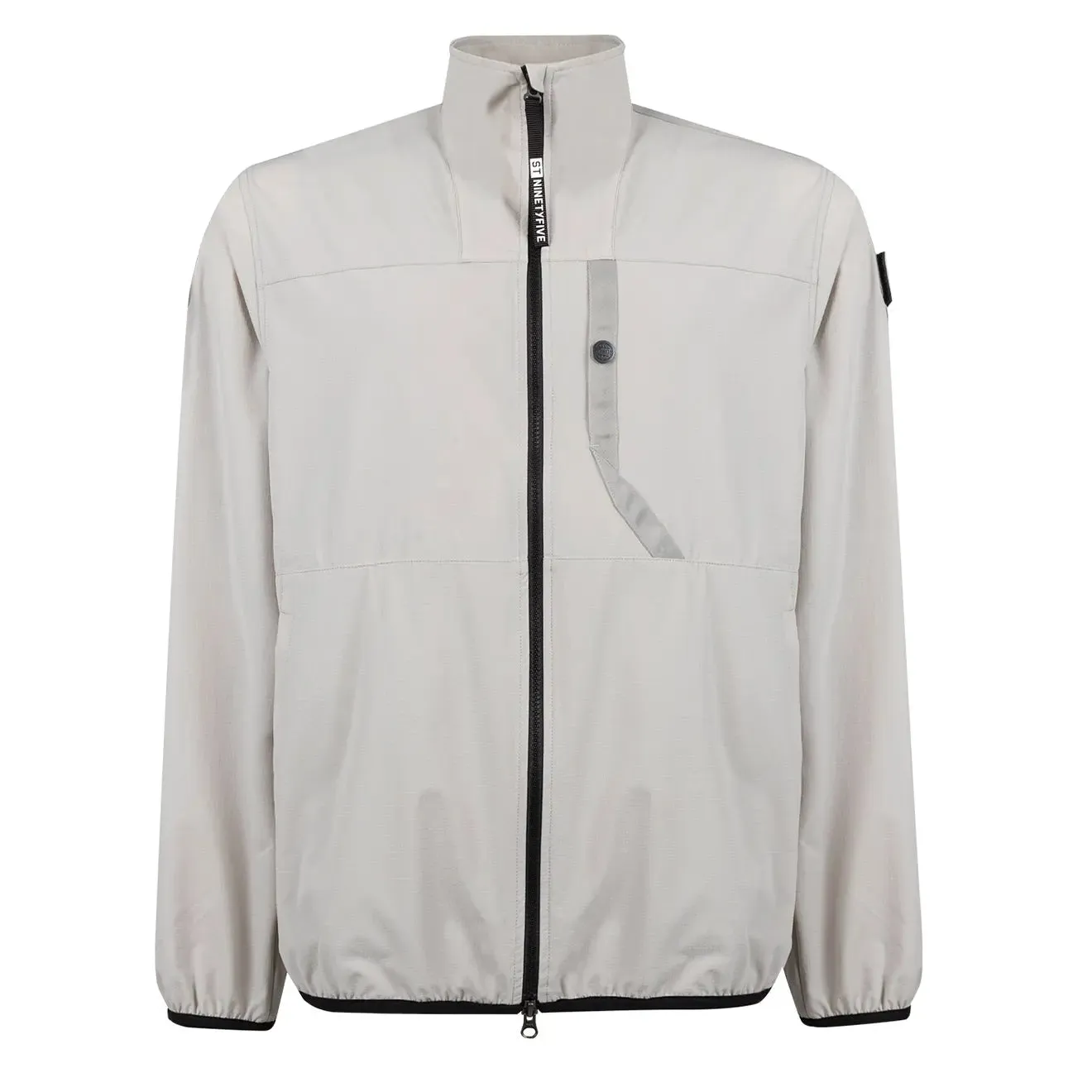 ST95 4 Way Stretch Zip Through Jacket Light Grey