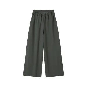 T3293 Straight Wide-leg Pants