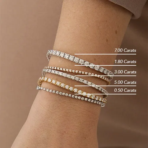 The 3 Carat Diamond Tennis Bracelet