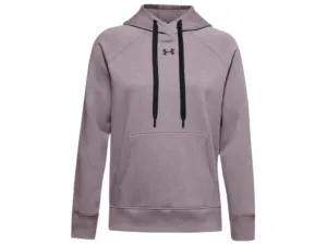 Under Armour Ladies Rival Fleece Hoodie (Purple 554)