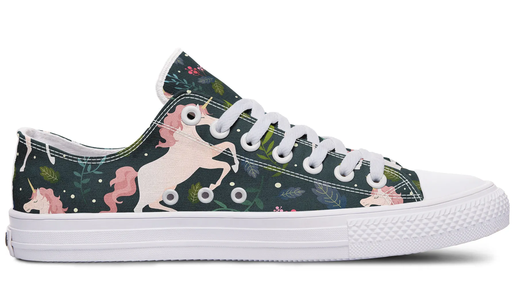 Unicorn Garden Low Tops