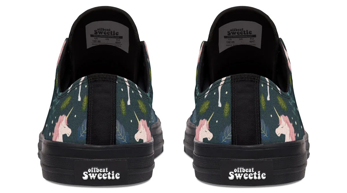 Unicorn Garden Low Tops