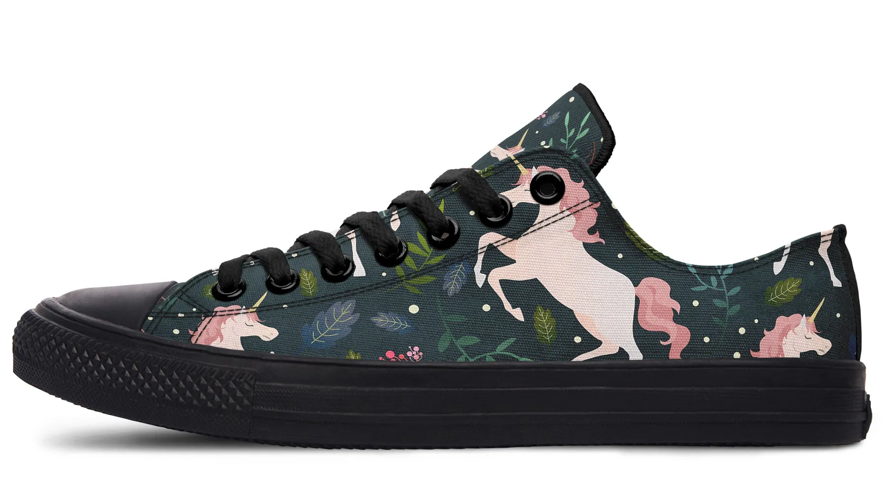 Unicorn Garden Low Tops