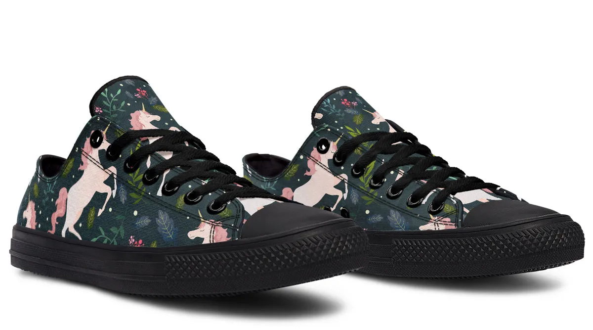 Unicorn Garden Low Tops