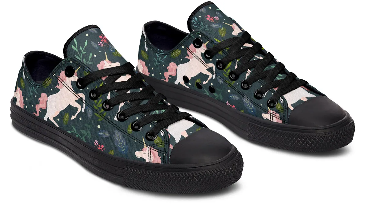 Unicorn Garden Low Tops