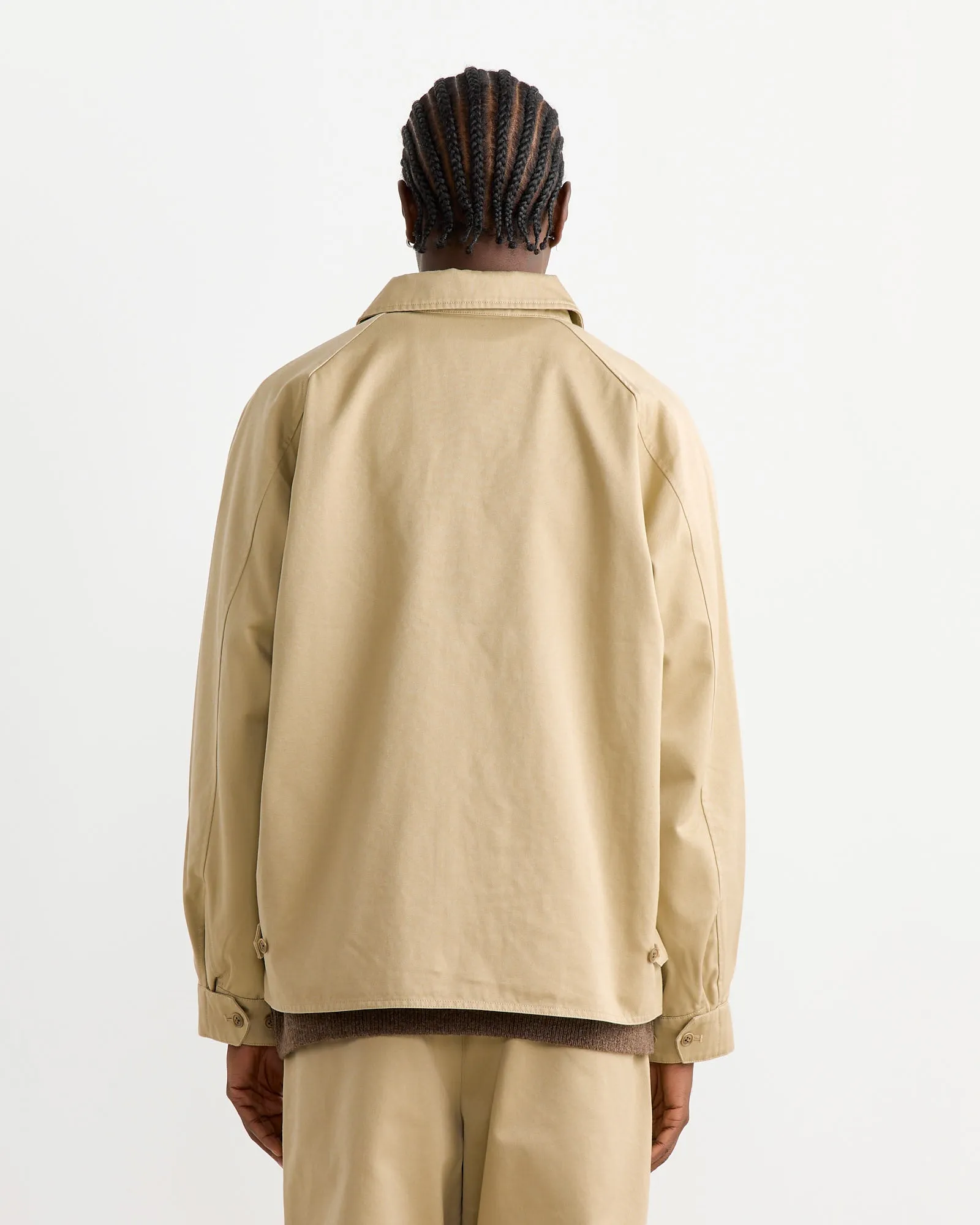 Windstopper Chino Crew Jacket in Khaki